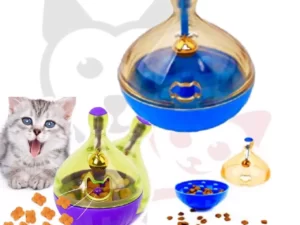 اسباب بازی توپ تعادل و محفظه تشویقی زنگوله دار سایز کوچک