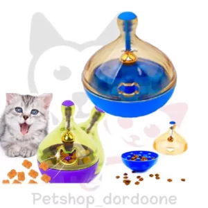 اسباب بازی توپ تعادل و محفظه تشویقی زنگوله دار سایز کوچک