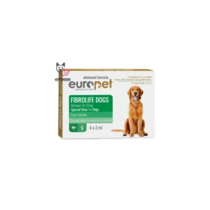 قطره ضد انگل خارجی سگ FIBROLIFE (Europet) - مخصوص سگ‌های ۱۰ تا ۲۰ کیلوگرم