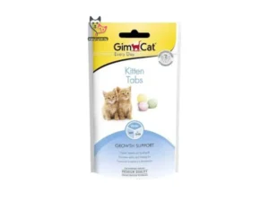قرص تقویت رشد بچه‌گربه جیم‌کت (GimCat) مدل Kitten Tabs - پشتیبانی از رشد و سلامت