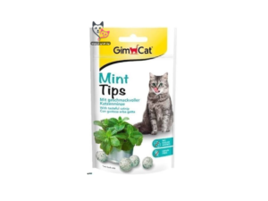 تشویقی نعنایی گربه جیم‌کت (GimCat) مدل Mint Tips - همراه با کت‌نیپ طبیعی