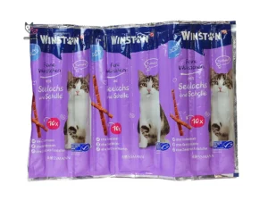 تشویقی مدادی گربه وینستون (Winston) طعم زغال‌ماهی و ماهی پهن