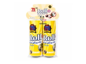 پرزگیر سایز بزرگ رولی همه کاره رول پلاس (Roll Plus) - بسته دوقلو (۷۵ برگ)