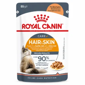 پوچ گربه رویال کنین مدل Hair & Skin Care - وزن ۸۵ گرمی